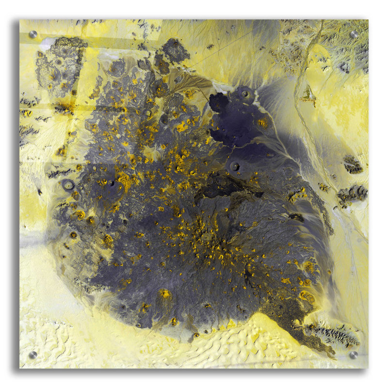 Volcan Pinacate - impression non encadrée, H 24 po x l 24 po x P 0,12 po