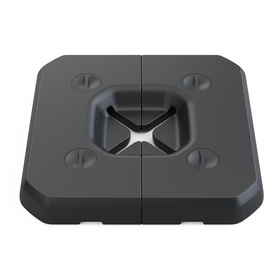 Saraia 22.05 Lb. Plastic In-Ground Umbrella Base Arlmont & Co.