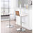 Lakyia Swivel Upholstered Adjustable Height Counter Stool with Metal Frame-87183657-87183660