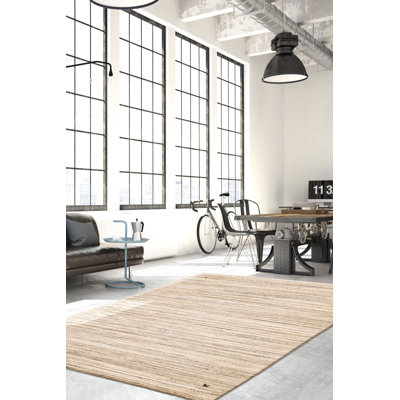 Kashkuli Gabbeh Cream Rug 6'6" x 9'8"