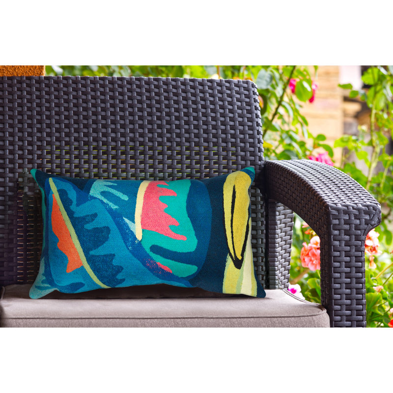 Visions III Lumbar Rectangular Indoor / Outdoor Pillow