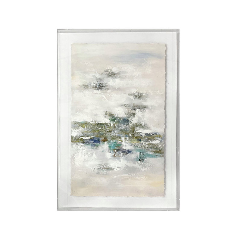 Adair 3, peinture abstraite encadrée contemporaine