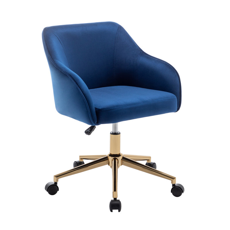 Chaise de bureau Centrahoma, Bleu