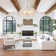 Yavette 6 - Light Dimmable Modern Cluster Glass Chandelier
