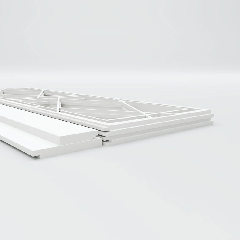 Lambris H 36 po x l 94 1/2 po x P 5/8 po