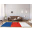 Tapis à rayures bleu/rouge/blanc royal Toronto-49023411
