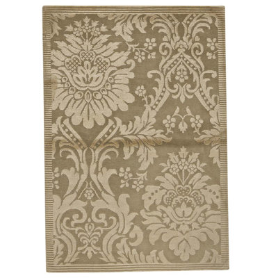 Damask Area Rug
