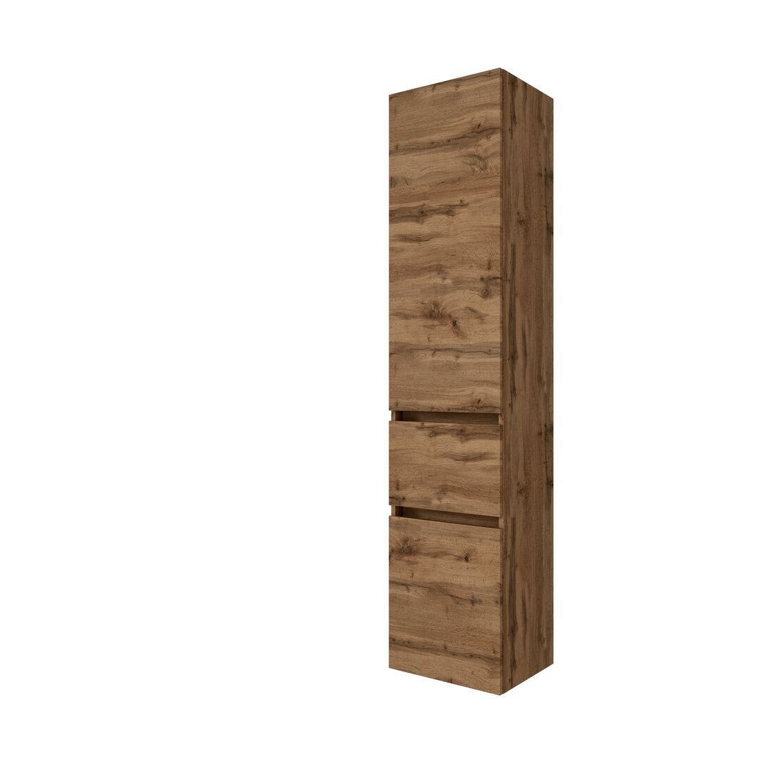 40 x 180 cm wandbefestigter Badschrank Aaden