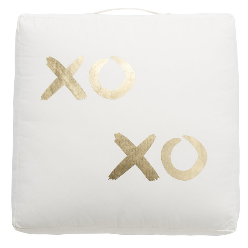 Cotton Reversible Throw Pillow