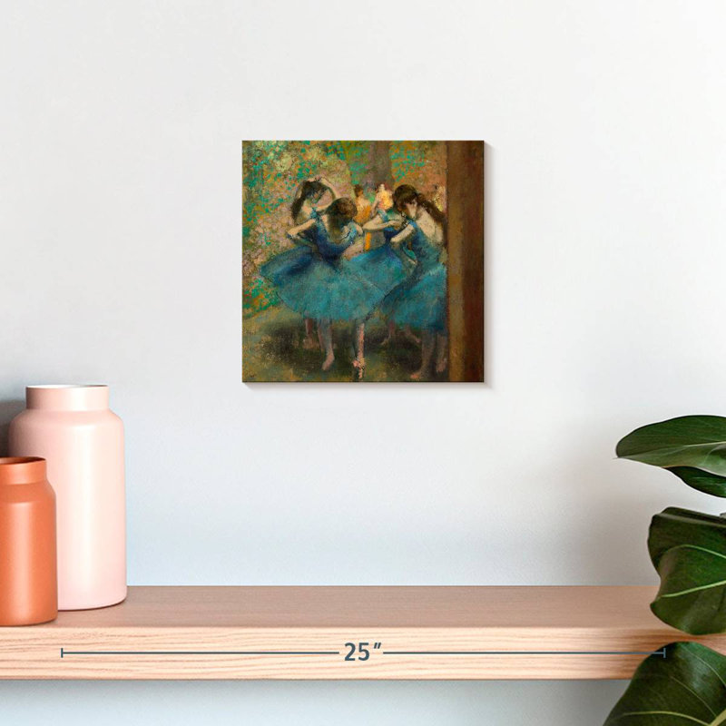 Danseuses Bleues 1890, 10" H x 10" W