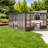 Spacious Modern Aluminum Canopies & Gazebos With Detachable Windows For Garden