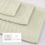 Serviettes de bain 100% coton à nervures zéro torsion -1695960000-1725491496