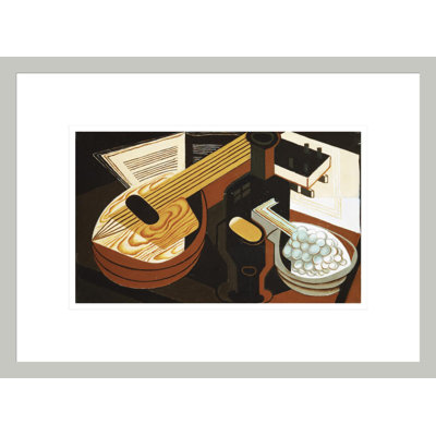 La mandoline par Juan Gris