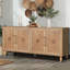 Grand buffet de 63 po avec tablettes réglables-2116430731