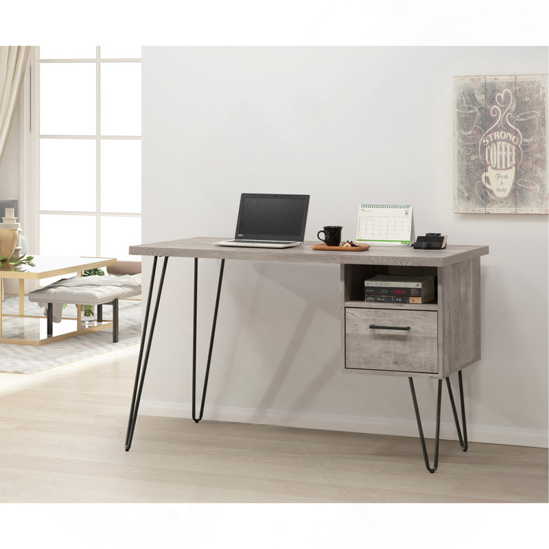 Bureau en chêne gris