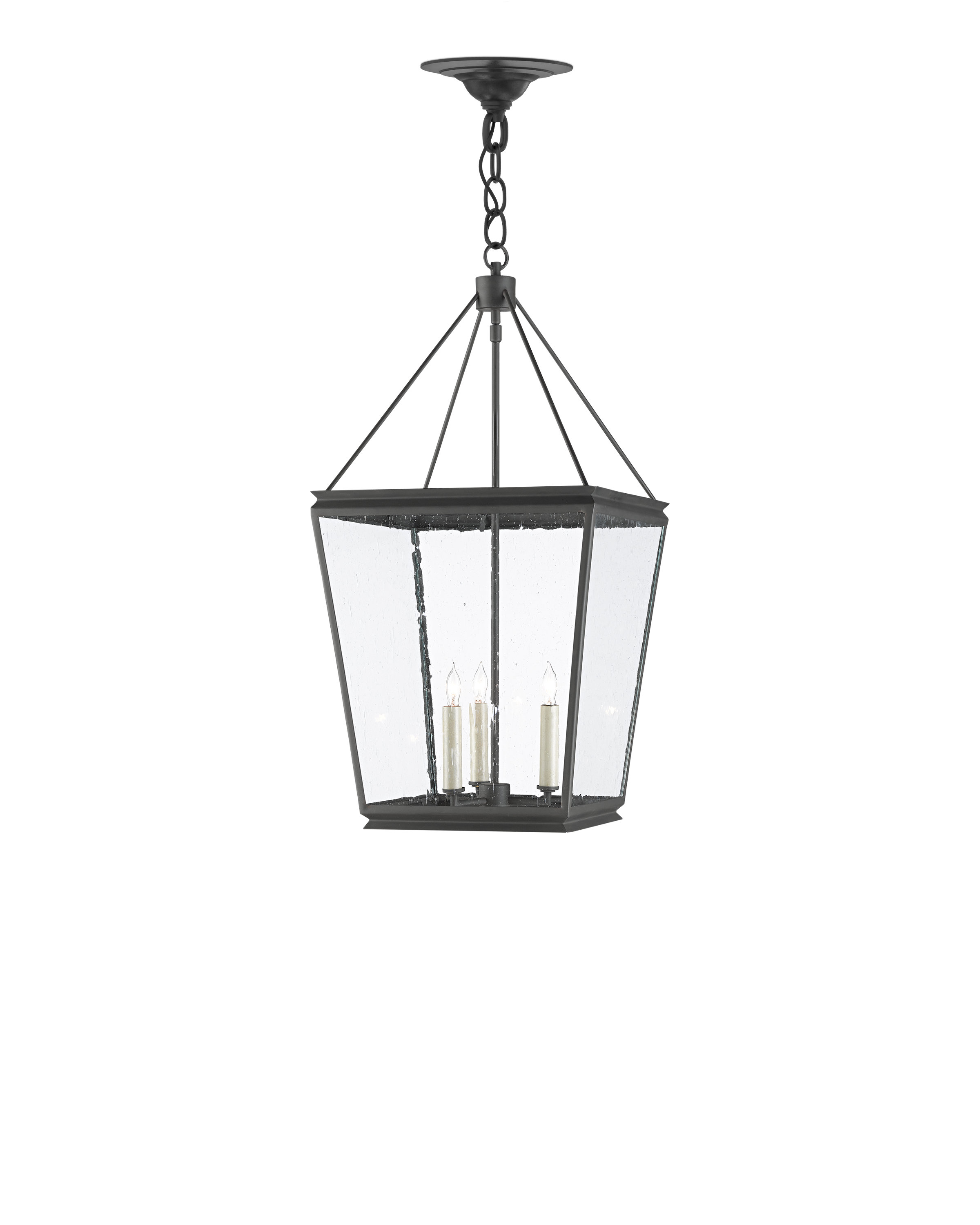 Currey & Company Ellerman 3 - Light Lantern Square / Rectangle ...