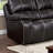 Baehr Leather 39'' Reception Loveseat