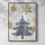 «Christmas Holiday Art CMXLVII», reproduction d'art encadrée - bois massif XMA171723-309541904