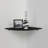 Ceallach Triangle Glass Bracket Shelf with Adjustable Shelves-908599331-908599352