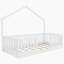 Lit simple à plancher surélevé, lit En Montessori avec éclairage pour enfants, garçons et filles-1759284588-1759284587