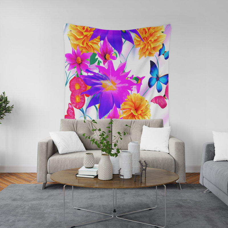 Tapisserie murale, H 60 po x l 51 po