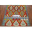 Tapis oriental réversible en laine Kilim 3 x 5