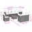 Vidaxl Garden Sofa Set