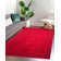 Feather Eudella Shaggy Solid Red