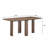 Rectangular Dining Table with Sculpted Legs-1042394035