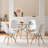 Brantice Round Glass Top Dining Table