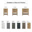 Ensemble de meuble-lavabo simple 30,13 po Brodnax-1700005142