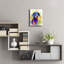 Art mural en verre épique «Pop Art Dachshund 2» par Furbaby Affiliates-1407480003