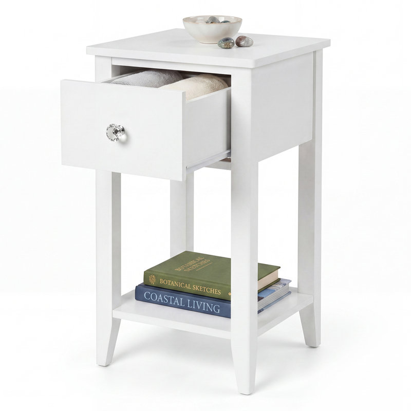 32 cm W Bedside Table