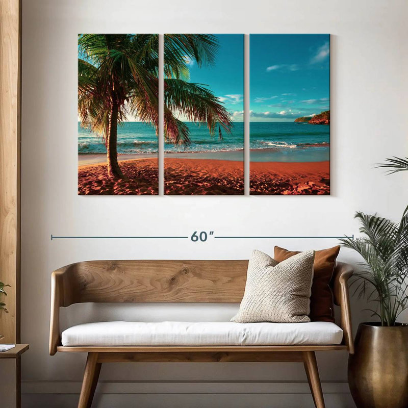Gillard Perle Beach, 32" H x 50" W