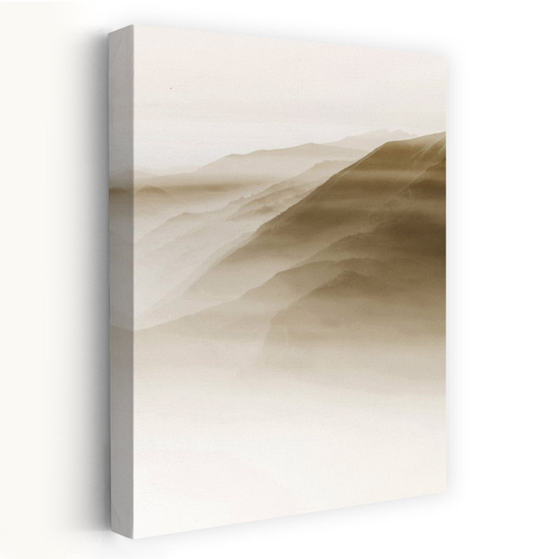 «In My Time», art contemporain abstrait paysage naturel, H 60 po x l 40 po