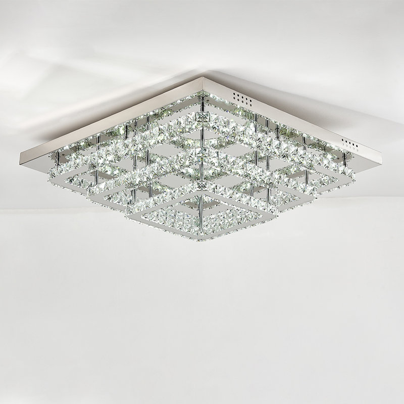 LED Flush Mount, White