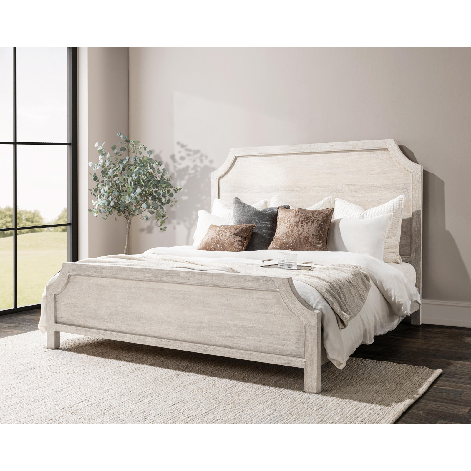 Westmont Mango Wood Bed, Queen