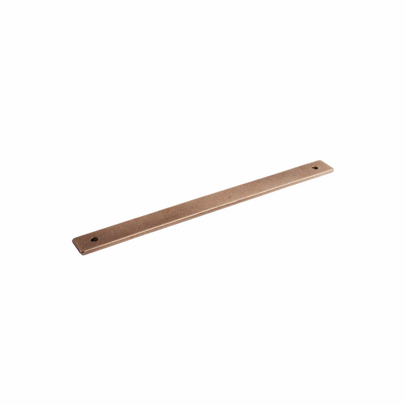 Schaub Vinci contre-plaque pour armoire / tiroir, Bronze naturel, H 9 po x l 0,75 po