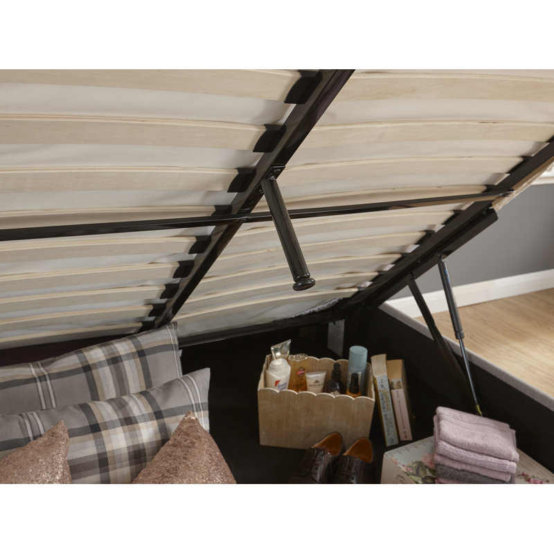 Lambert Upholstered Ottoman Storage Bed, Kingsize (5')