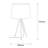 Tripod Table Lamp