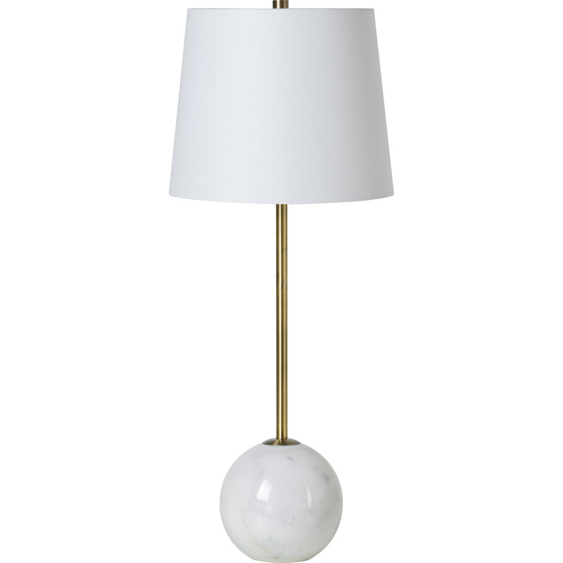 Lampe de table blanche 27 po
