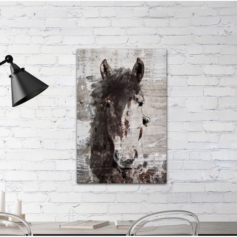 Dream Horse 6 by Irena Orlov - 1 Piece Wrapped Canvas Wall Art, 38cm H x 25cm W