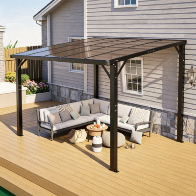 14x10 Ft Hardtop Gazebo