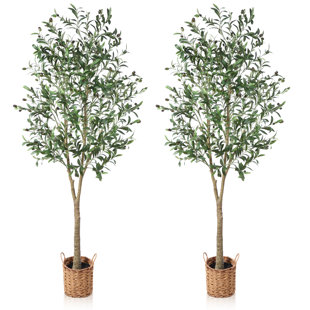 Extra Large Artificial Olive Tree 90 Tall