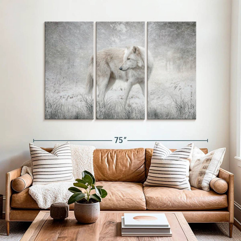 Brampt The Forest Of Snow, 42" H x 65" W