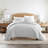 Becky Cameron Lightweight All Season Stripe Stitch Quilt Set with Shams-2108100108-2108100145