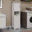 Armoire de trieur de linge inclinable à un compartiment et une porte