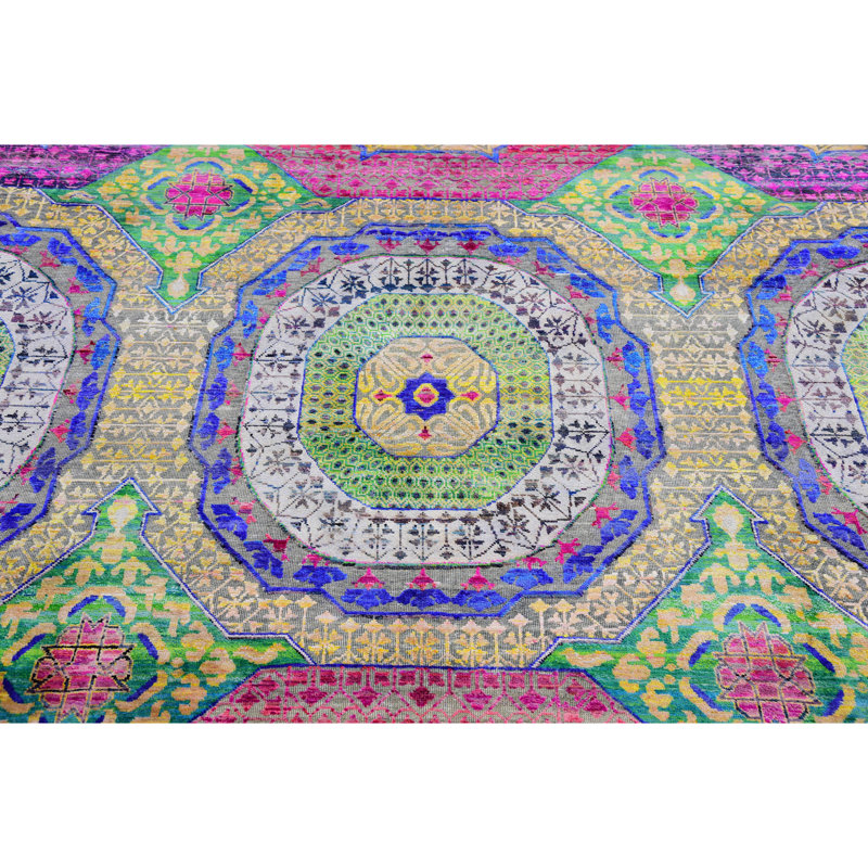 Geometric Area Rug, Rectangle 12' x 15'