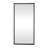 Metal Tall Minimalistic Black Floor Mirror