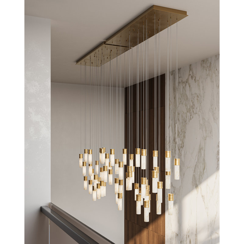 Cannula Pendant, 21.5" H x 48" W x 12" D, 2250 Lumens